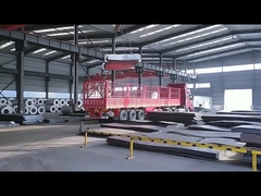 Ss400 Q235 صفيحة فولاذية خفيفة مدلفنة على الساخن ، 600 مم A36 صفيحة فولاذية خفيفة