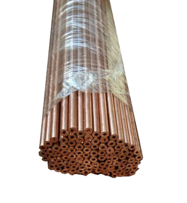 C10400 C10500 C10700 EN H62 H65 H68 أنبوب معدني غير ملحوم أنبوب مستقيم / أنبوب نحاسي OD 1/2 "3/4" أنابيب نحاسية مستديرة