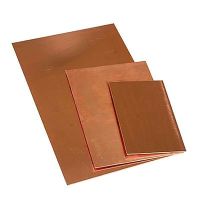 99 ٪ رقعة كاثود النحاس صفيحة النحاس المادة 0.3mm - 5 ملم سمك مخصص