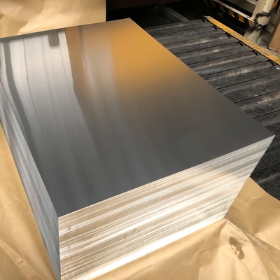 صفائح الألمنيوم خفيفة الوزن الحل المتين ASTM 6061 6063 5052 0.1mm