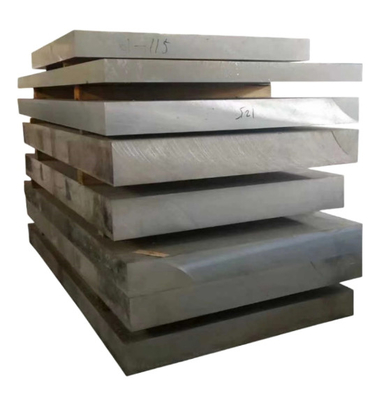 ASTM 5005 5083 5054 ألومنيوم سبيكة ورقة / لوحة عالية الجودة لون مخصص
