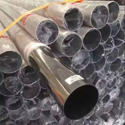 ASTM A554 EN10296-2 أسعار الأنابيب البيضاء الملمعة من الصلب المقاوم للصدأ SS 304
