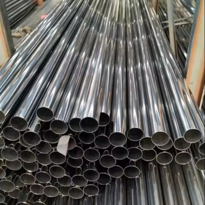 SUS316 صانع الأنابيب 316L الأنابيب الملمعة المرآة مربع مستديرة بلا خيوط مصفوفة أنابيب من الفولاذ المقاوم للصدأ لمواد البناء